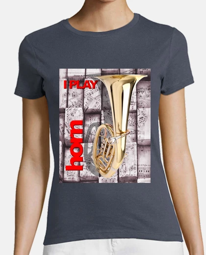 Playera I PLAY HORN