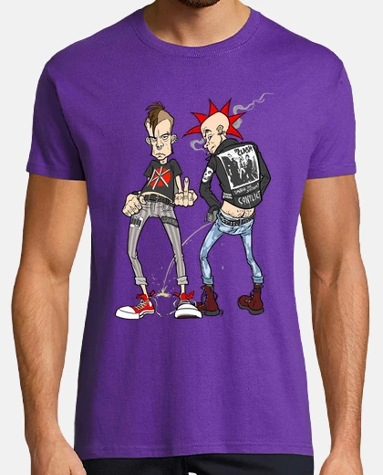 T-shirt i punk you fotteranno