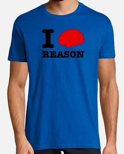 Camiseta i razón cerebro
