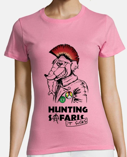 T-shirt i safari di caccia fanno schifo