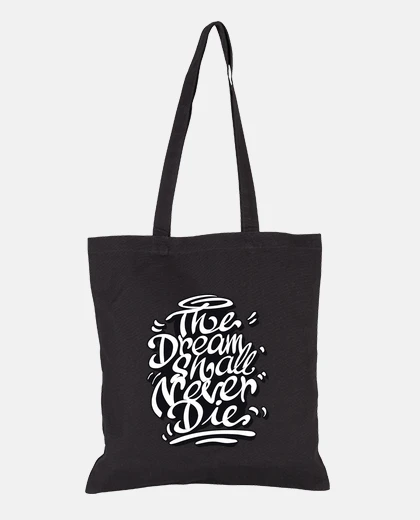 Borsa i sogni non devono mai morire .arte di strada .
