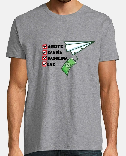 T-shirt i soldi vola t-shirt da uomo