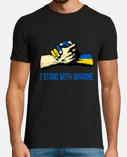 T-shirt i stand with ukraine
