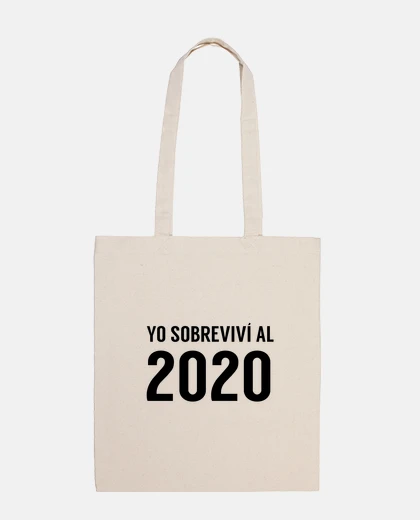 Bag i survived 2020 tote bag