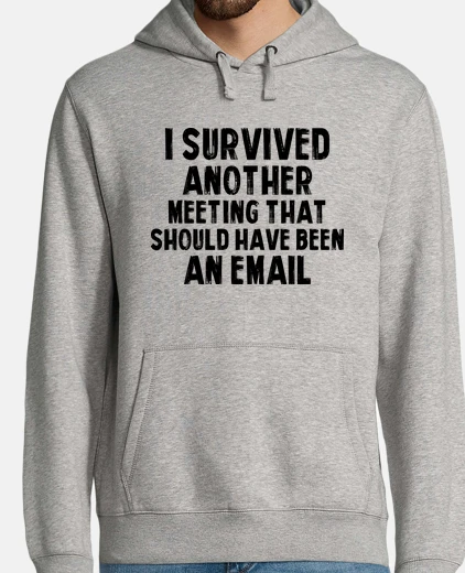 Hoodie I Survived Another Meeting That Should
