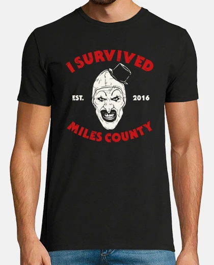 Camiseta I survived miles county