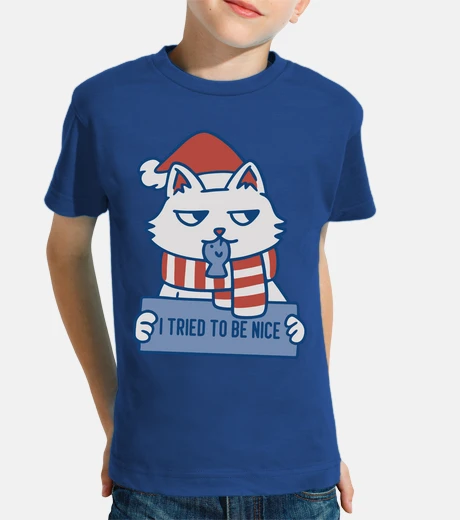 Ropa I Tried To Be Nice Xmas Cat