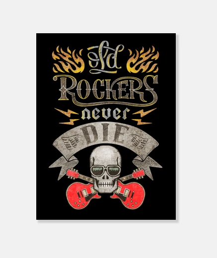 Stampa i vecchi rock never die