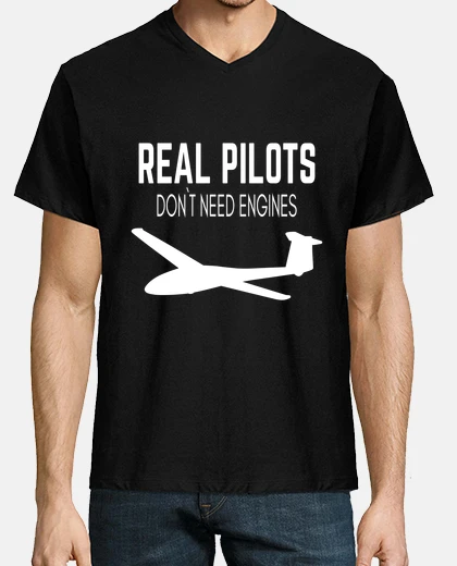 T-shirt i veri piloti non hanno bisogno del des