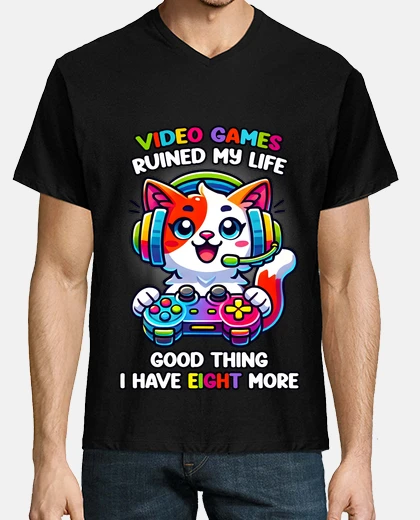 T-shirt i videogiochi mi hanno rovinato la vita