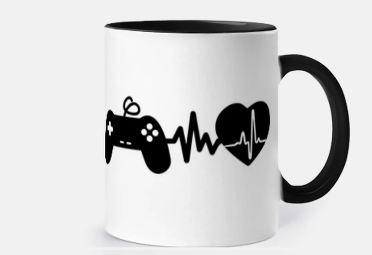 Tazza i videogiochi sono la vita il gioco