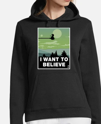 I want to believe hoodie sales
