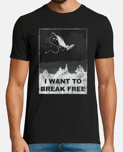 Camiseta I Want to Break Free - Blanco