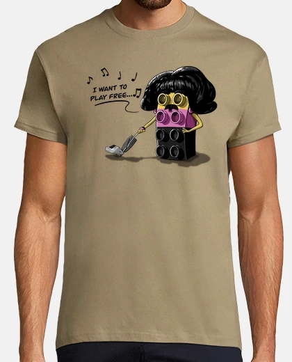 Camiseta I want to Play Free