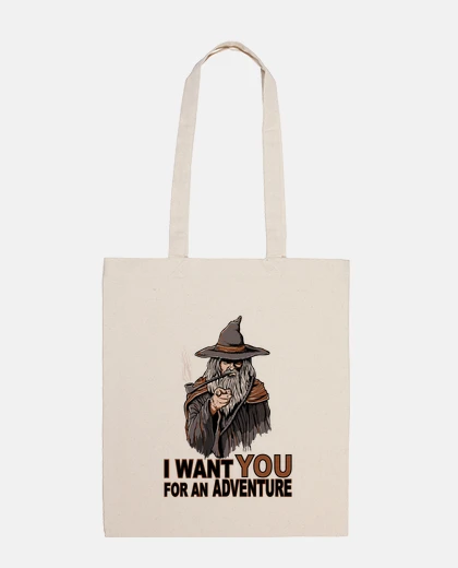 Bag i want you for an adventure