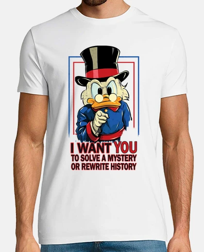 T-shirt i want you to solve a mystery