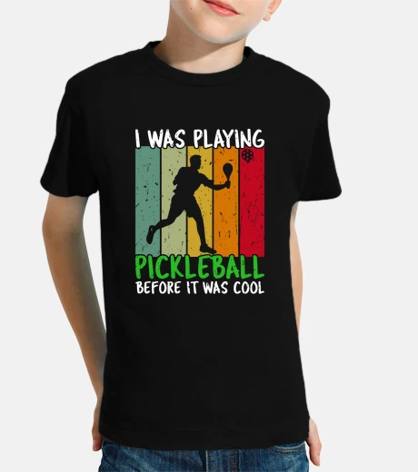 Kids I Was Playing Pickleball Player Saying