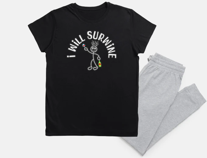 Pyjama I will surwine