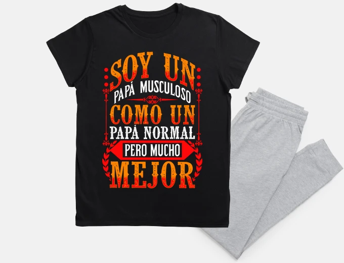 Pajama i&#39;m a muscle dad gift father&#39;s day bodybuilding gym
