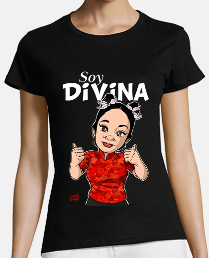 Playera i39m divine greta k-beauty