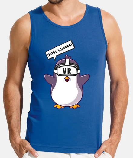 T-shirt i39m flying penguin vr