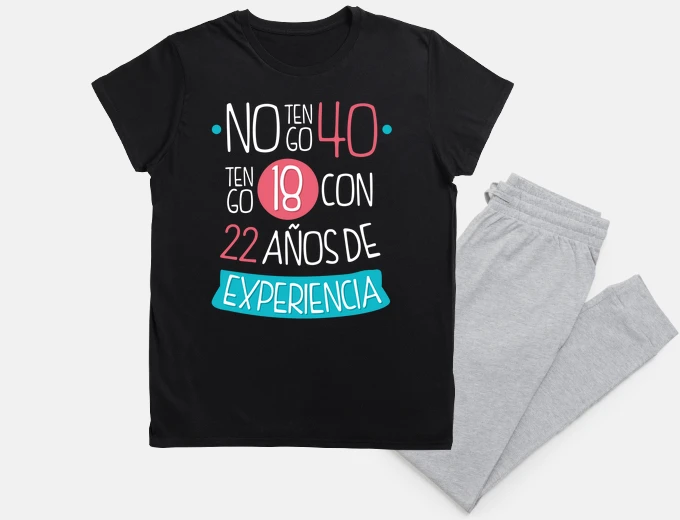 Pajama i&#39;m not 40, i&#39;m 18 with 22 years of experience, 1985