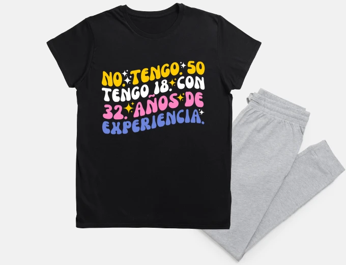 Pajama i&#39;m not 50, i&#39;m 18 with 32 years of experience, 1974