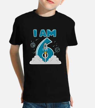 i am 6 t shirt boy