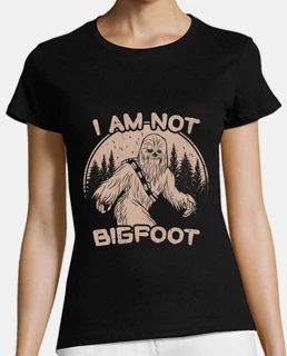 i am not big foot shirt womens