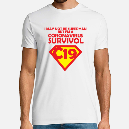 i am not superman, i survive coronavirus