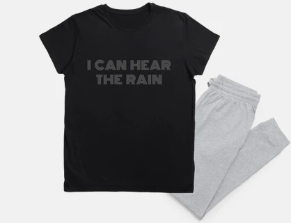 I Can Hear The Rain - grey