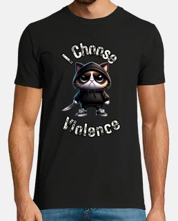 I Choose Violence Cat I Cat Lover I
