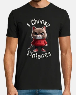I Choose Violence Cat I Cat Lover I