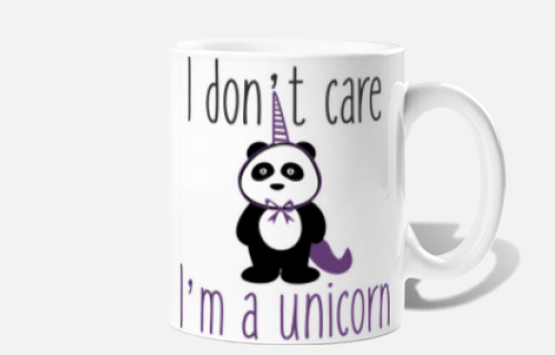i do not care i39m a unicorn