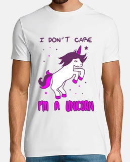 i dont care im a unicorn, unicorn, humor
