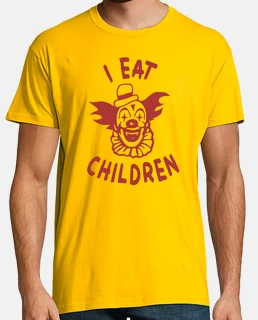 I eat children payaso como niños