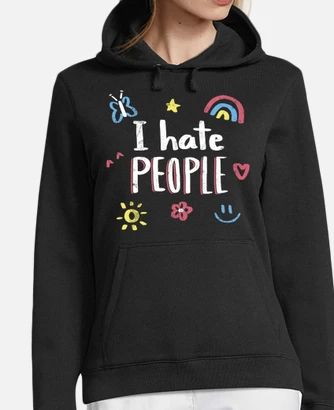 I hate deals people hoodie