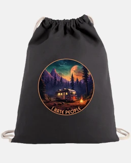 I Hate People I love Camping Funny Retro Introvert Sarcastic