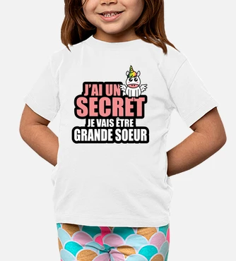 Tee shirt je vais discount être grande soeur