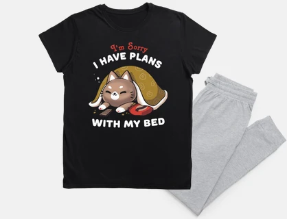 i have plans - lazy funny cat