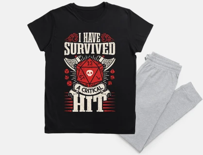 i have survived a critical hit - rpg
