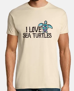i love les tortues de mer