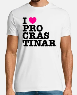 I love procrastinar