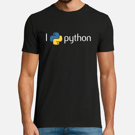 I love python t-shirt | tostadora