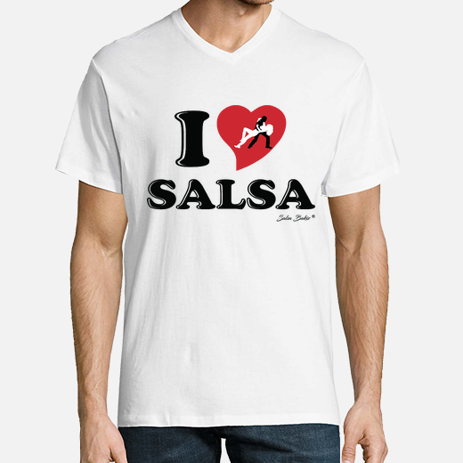 i love salsa noir col v