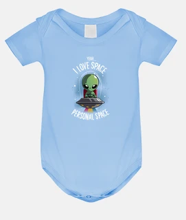 Body Para Bebê Sonho de Alienígena Azul