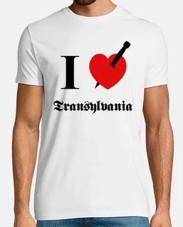 I love Transylvania (negro fuente)