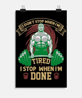 i stop when im done