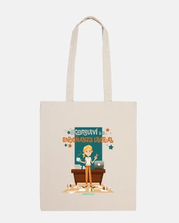 i survived virtual teaching - tote bag