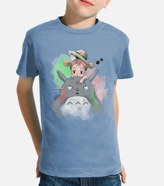 T shirt totoro enfant hot sale